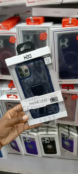 Cute iPhone 11 Pro Max Leather With Wristband Strap-Black
