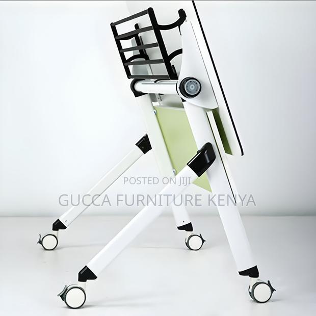 Office Tables:Foldable Contemporary Writing Table for Office - thumbnail 5