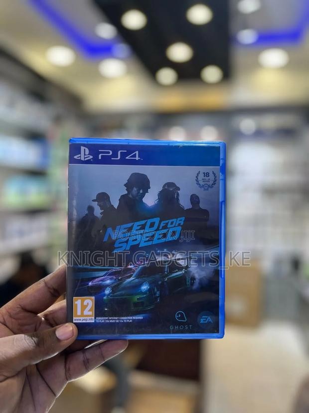 Need for Speed Ps4 - main view