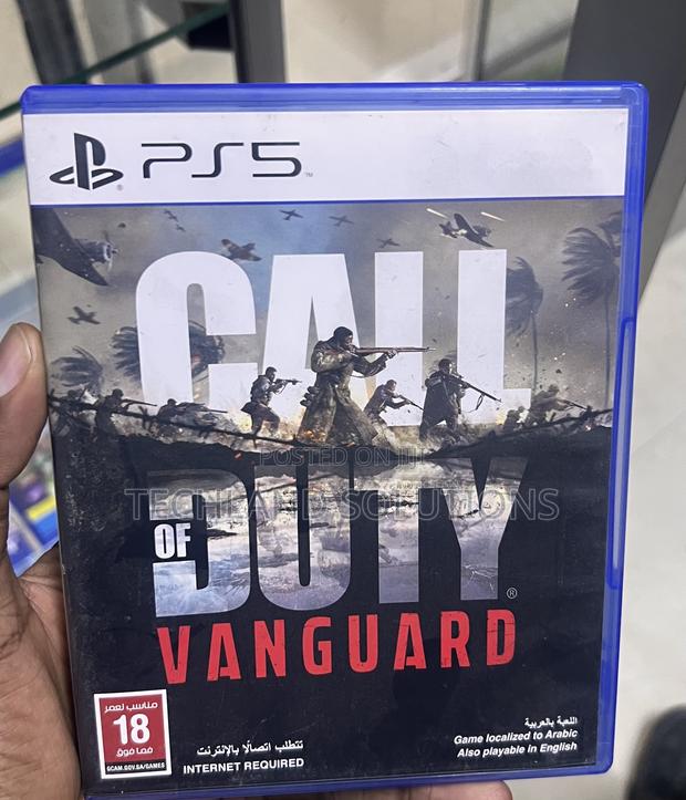 Well Used Call of Duty Vanguard for Ps5