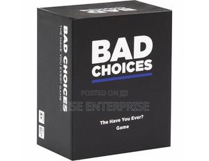 Bad Choices Card Game - main view