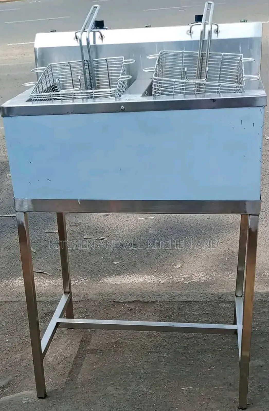 Double Element Ss Deep Fryer