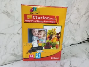 A4 Photo Paper and Works for All Inkjet Printers