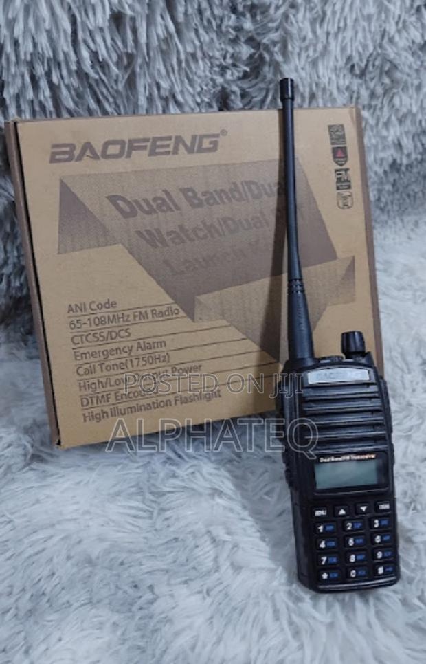 Baofeng UV-82 Classic Portable Two-Way Analog Radio - Black