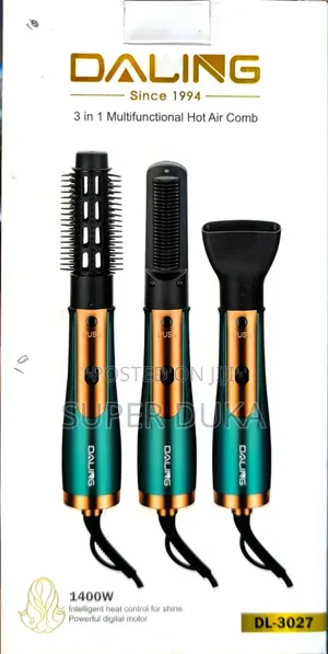 Hot Air Comb.Daling Multifunctional 3 in 1 Brush