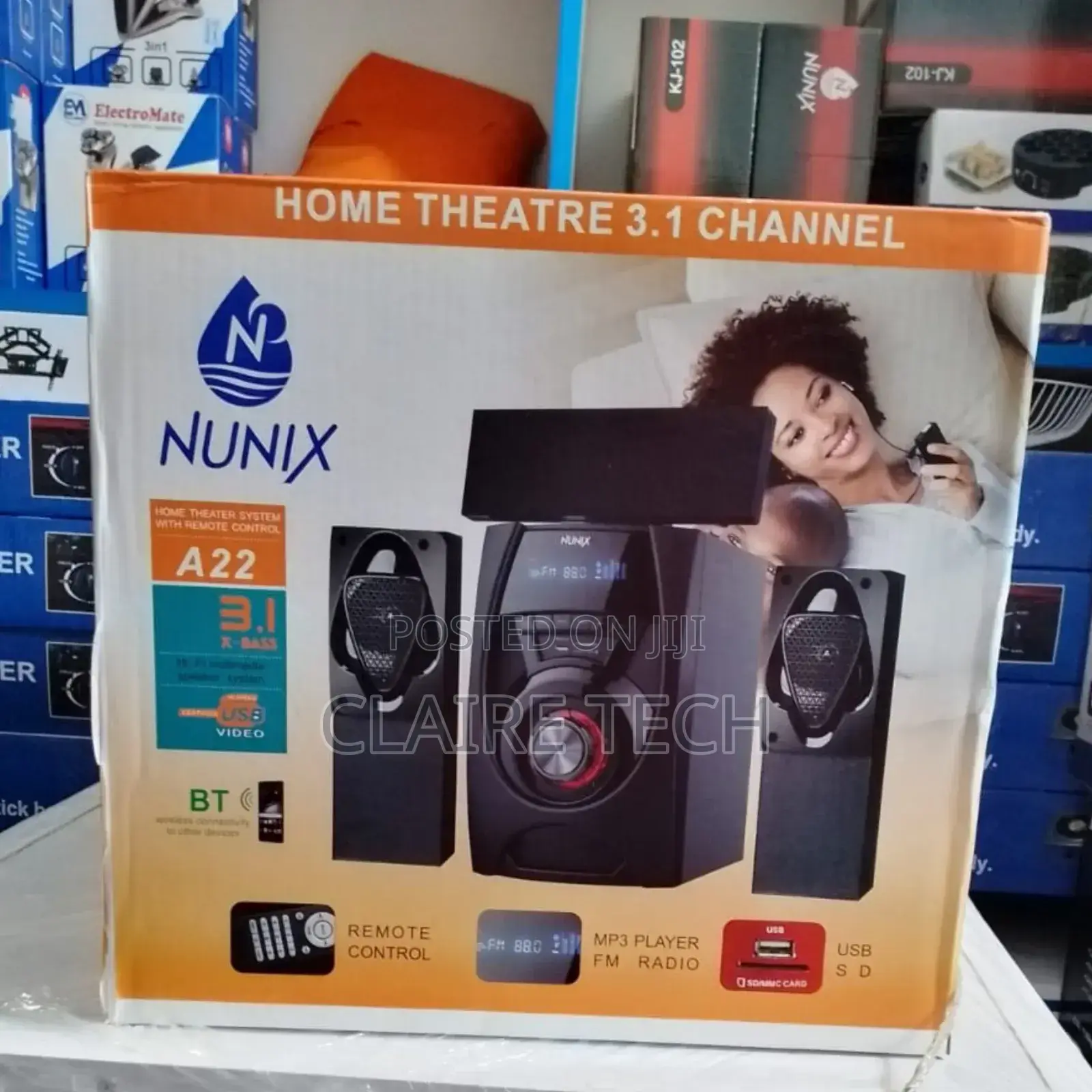 Nunix A22 Mini Home Theatre Sound System