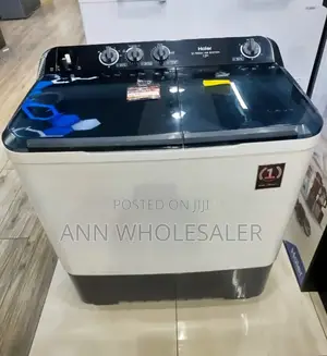 White -Haeir 10kgs Twin Tub Washing Machine M/87
