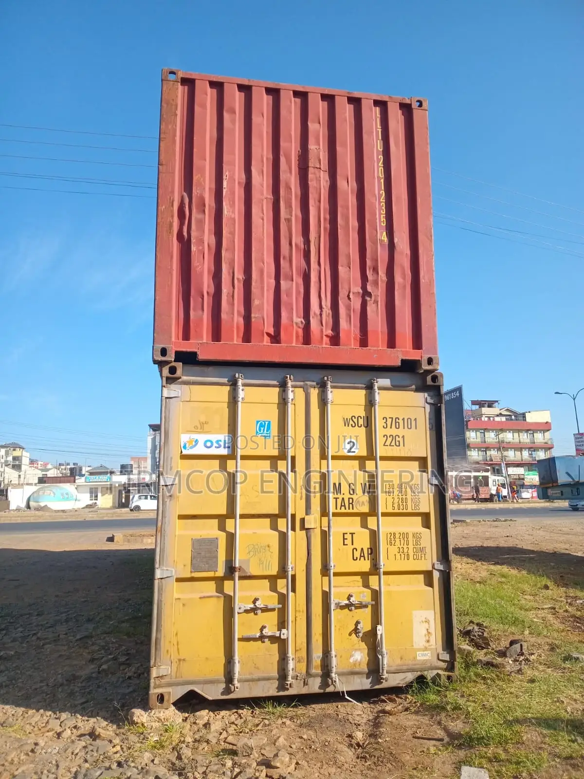 Container and Container Fabrication-20ft