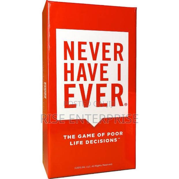 Never Have I Ever: The Game of Poor Life Decisions