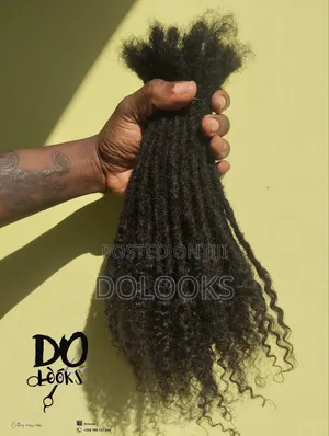Curly Ends Natural Dreadlocks// Dolooks 8mm X 16inches Long