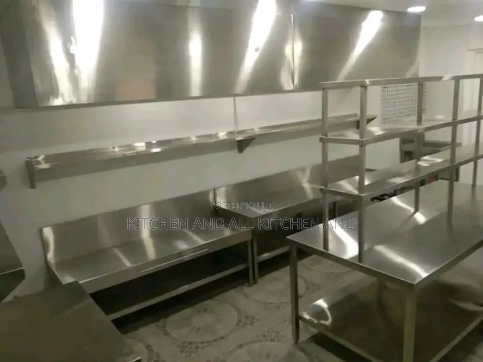 Stainless Steel Kitchen Tables Available