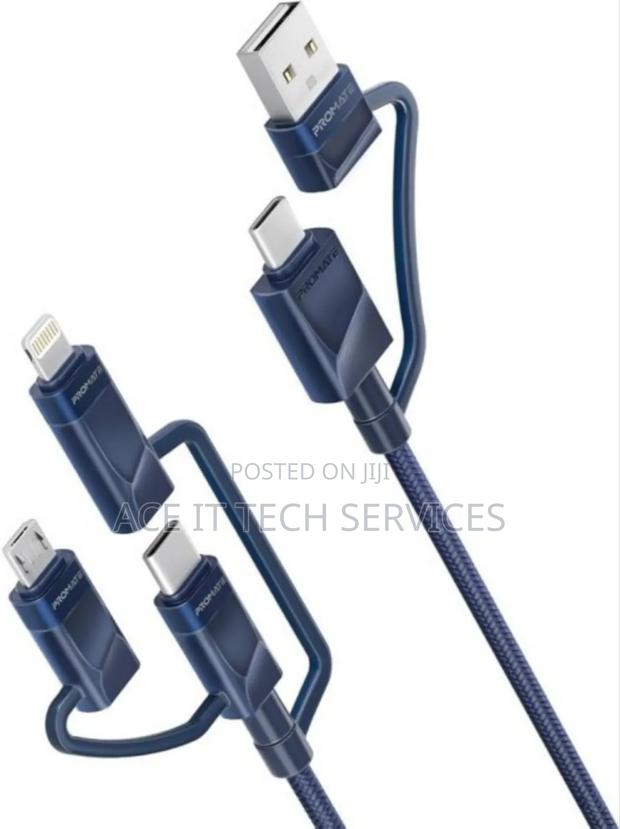 Promate Pentapower 60w 6-in-1 Cable Multi-Connector Design- - thumbnail 2