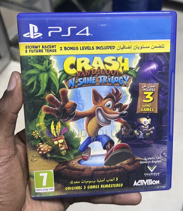 Well Used Crash Bandicoot Insane Trilogy Ps4 - main view