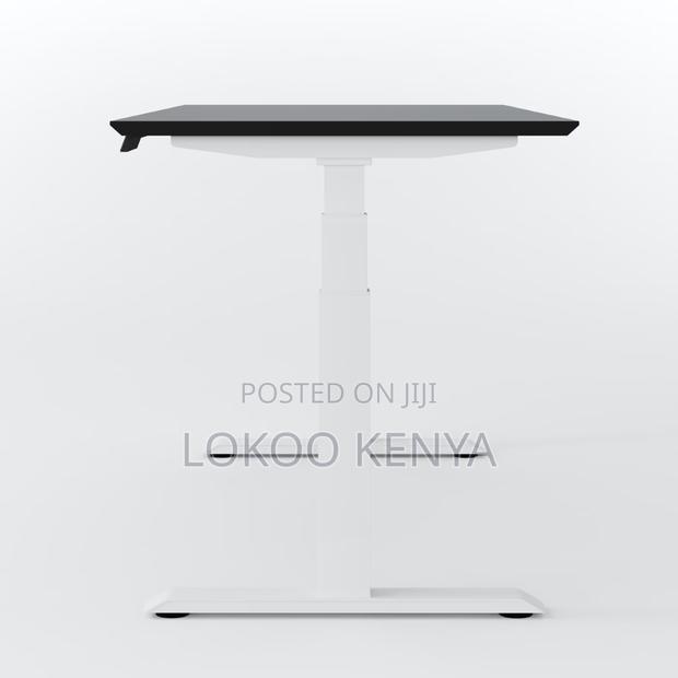 Office Desk : Standing Desk Wooden Table Height Adjustable - thumbnail 2