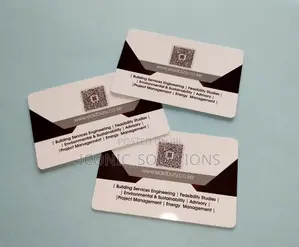 50 Plastic (Pvc) Business Cards - 50pcs