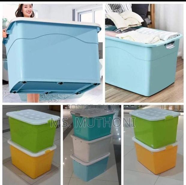 250liters Storage Bins /Boxes With Wheels - thumbnail 2