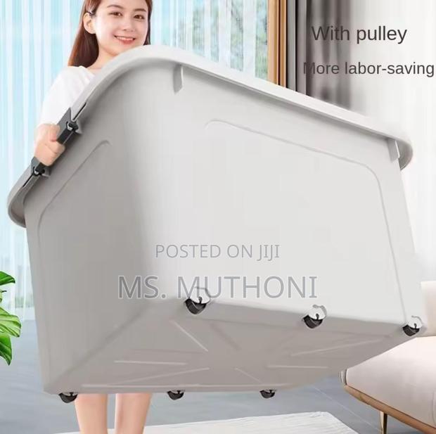 250liters Storage Bins /Boxes With Wheels - thumbnail 4