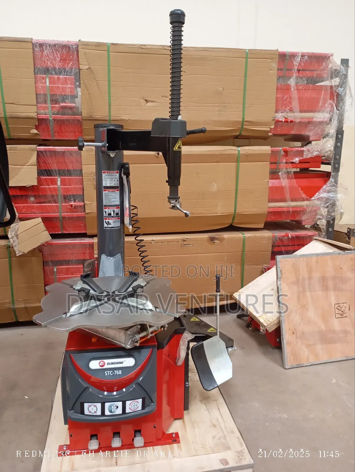 Tyre Changer Machine STC768 - Sunshine Brand