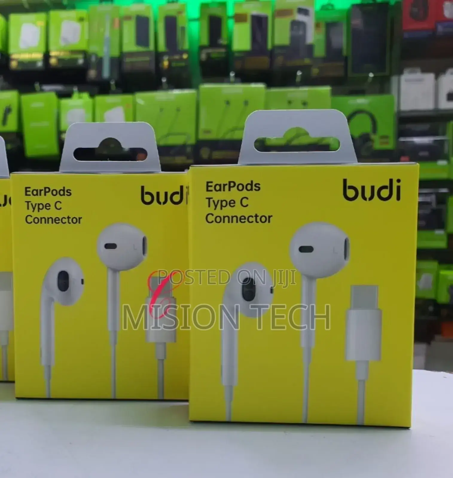 Budi EP20T Type C Hands Free Earphones ° 
