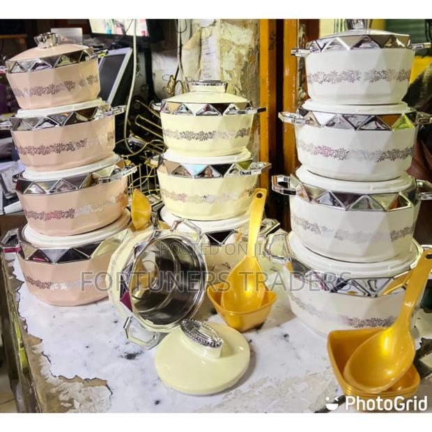 4 PCS Hotpot Mettalic Insulated - main view