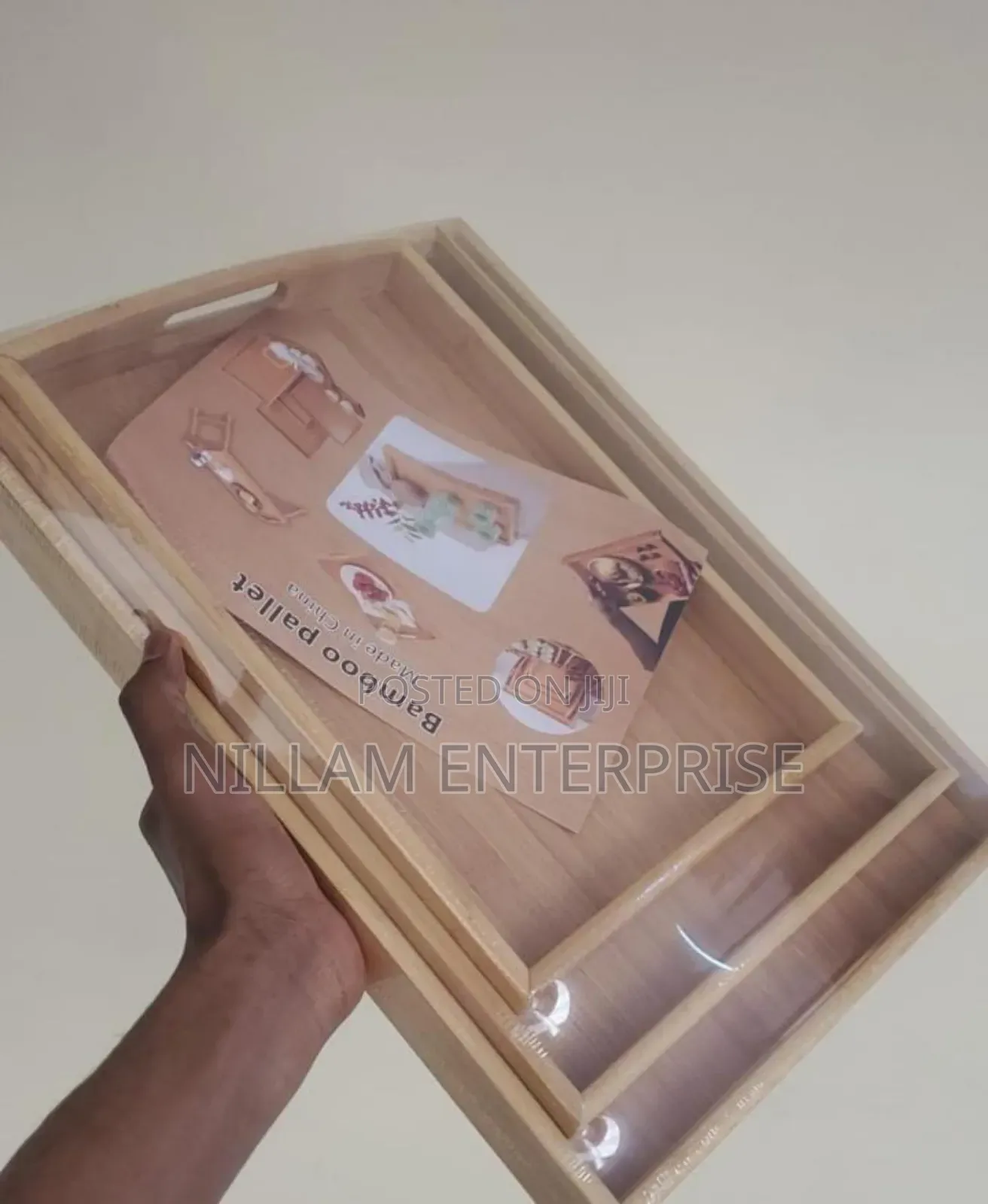 3 in 1 Bamboo Serving Tray