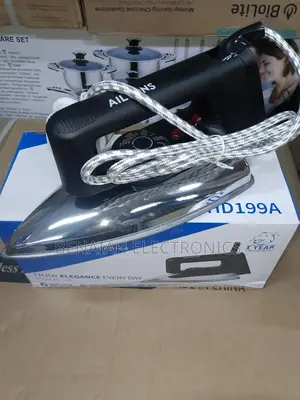 Ailyons Electric Iron Box With Adjustable Temperature Knob