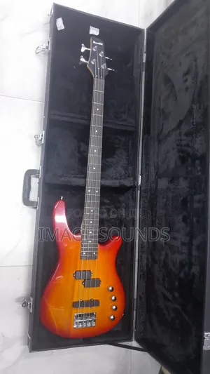 Bass Guitar Case With 4 Strings Ibanez Bass Guitar