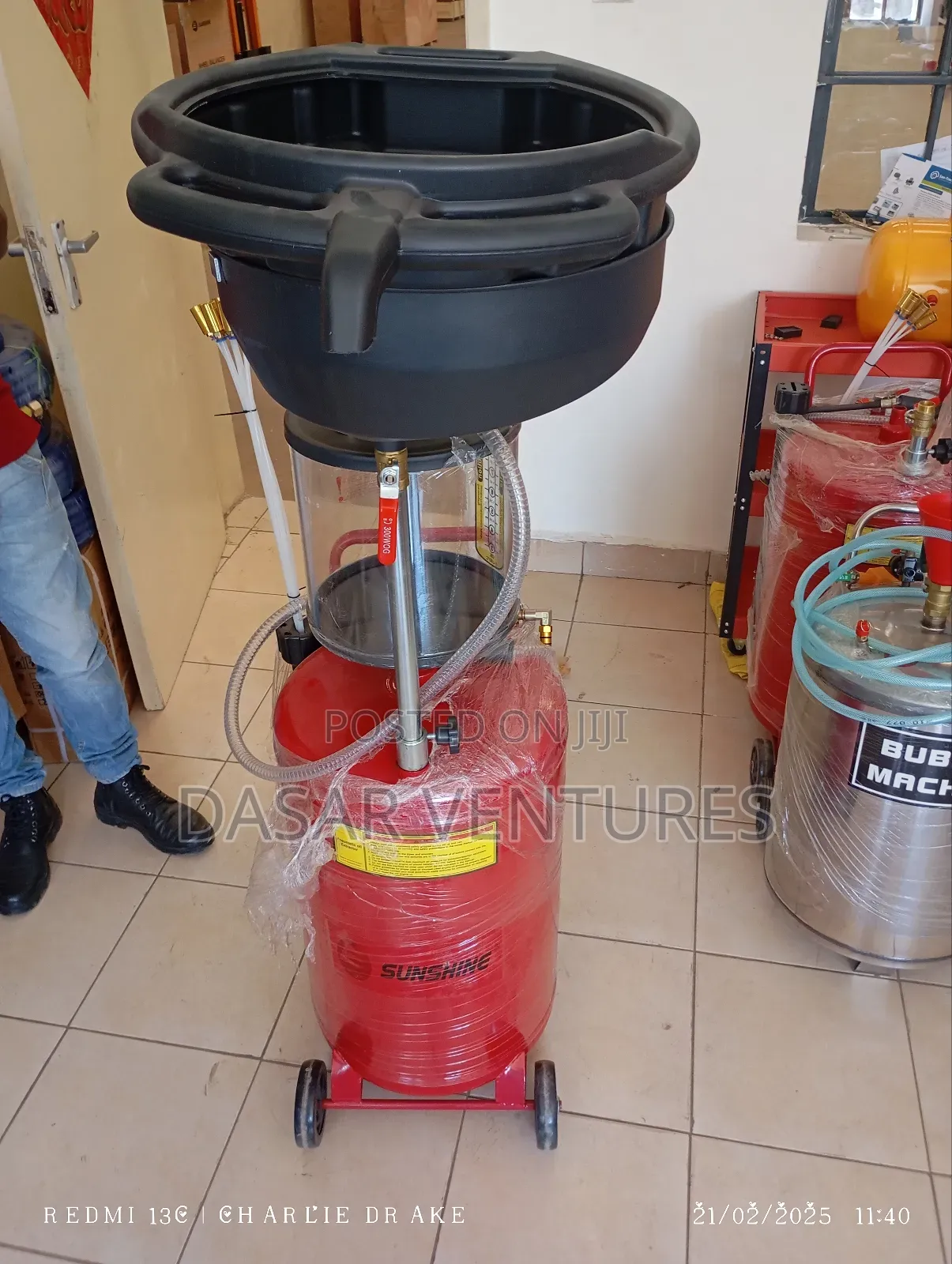 Oil Drainer Machine