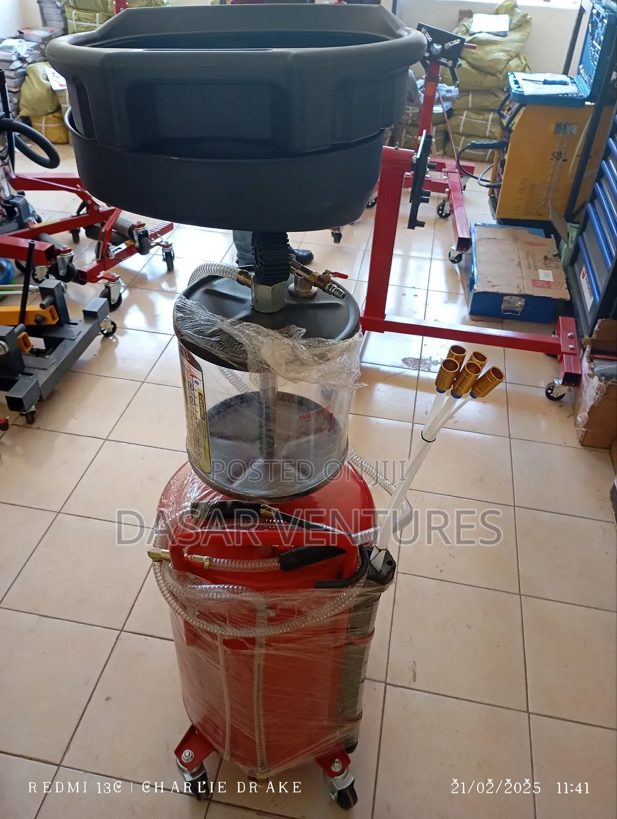 Oil Drainer Machine