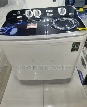 White Haeir 10kgs Semi Automatic Washing Machine TW/75
