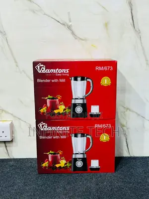 Ramtons Blender + Mill 1.5 Liters 5 Speed - RM/673
