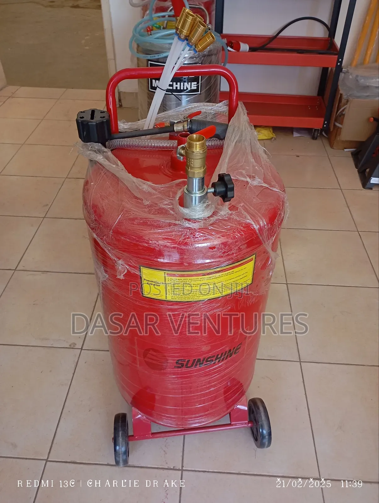 Pneumatic Oil Pump