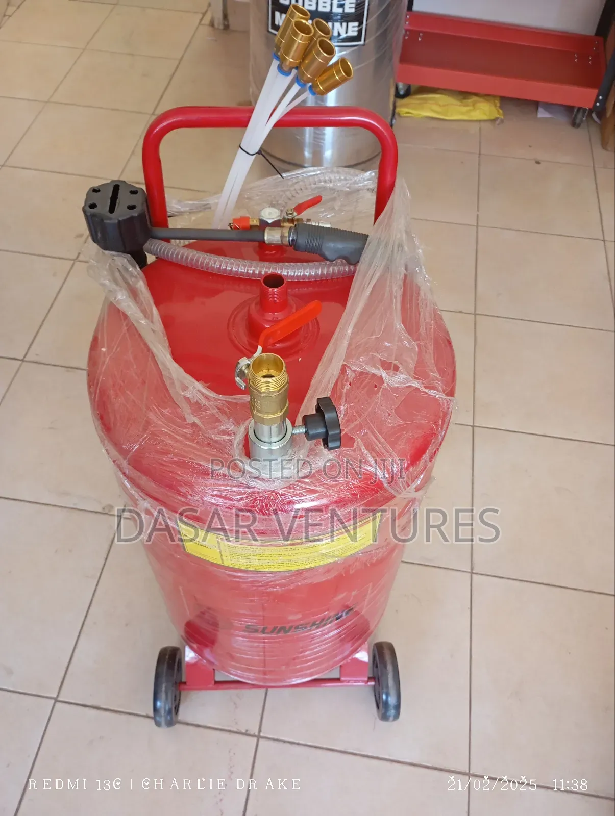 Oil Pump Machine - Pneumatic