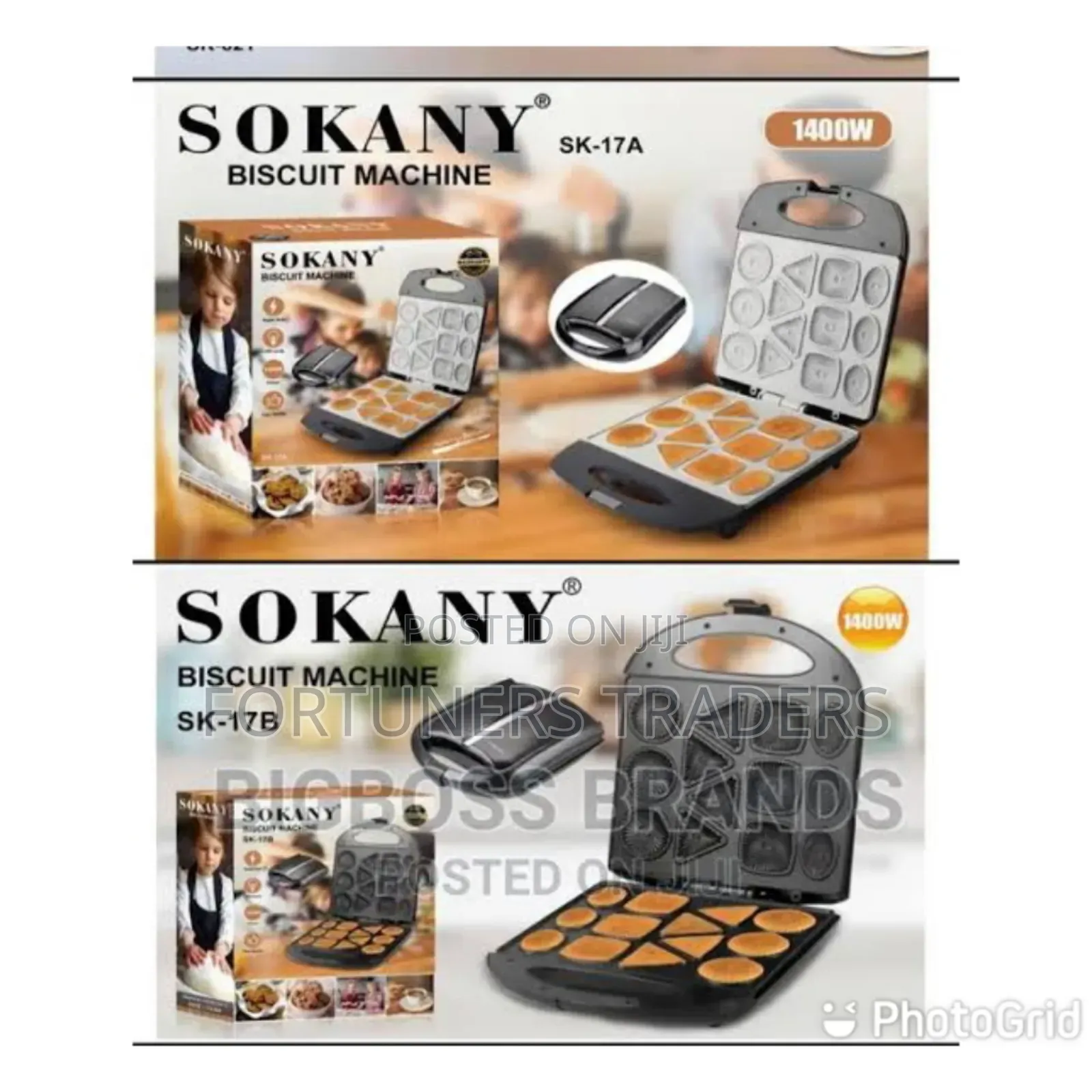 Sokany Biscuit Machine Non-Stick Cake Maker.