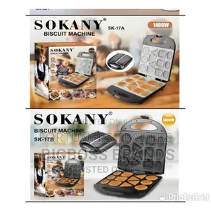 Sokany Biscuit Machine Non-Stick Cake Maker.