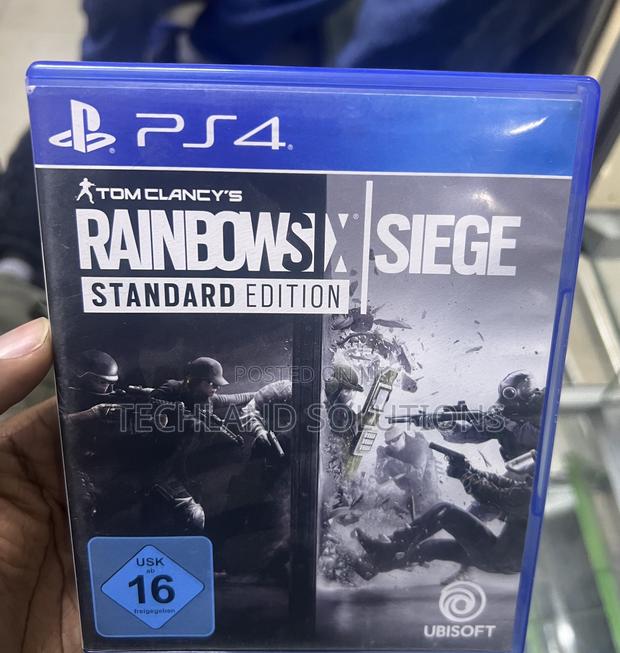 Well Used Rainbow Siege Ps4 Game - main view