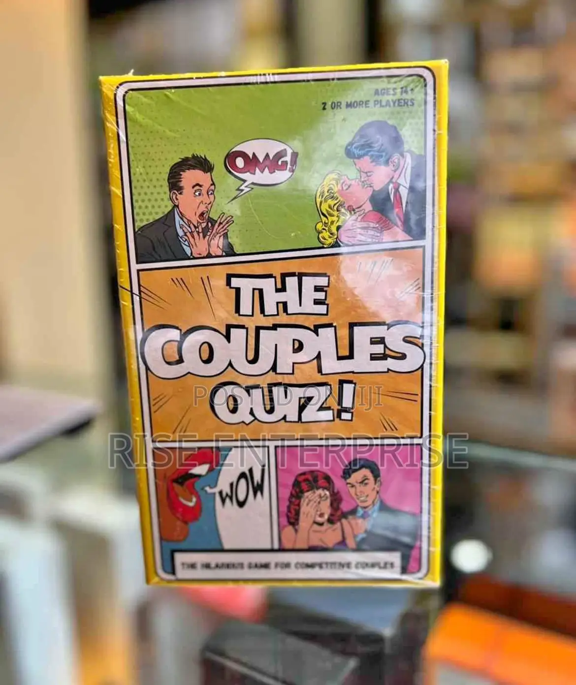 The Couples Quiz Card Game