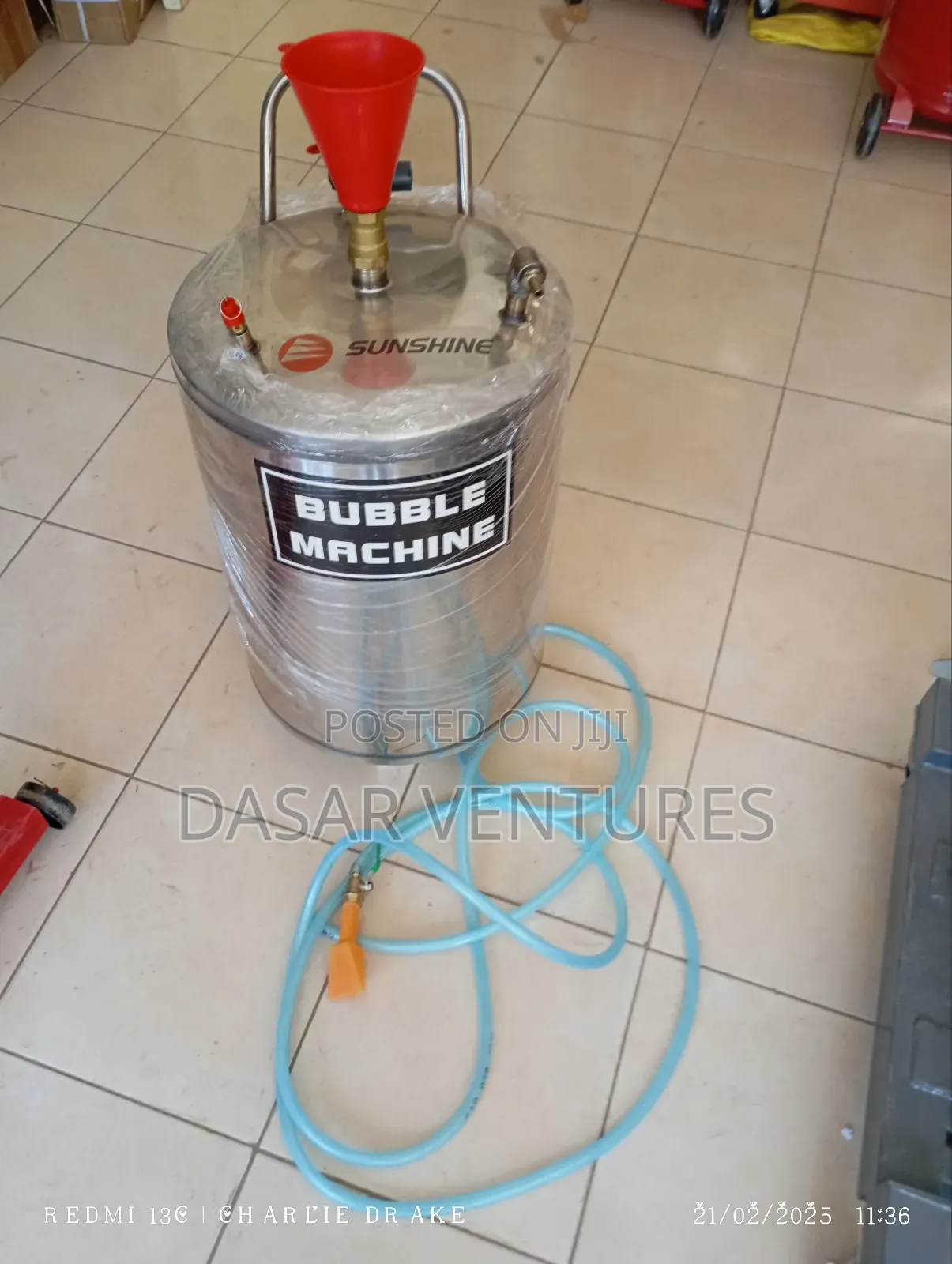 Foam Tank 80l Stainless Steel