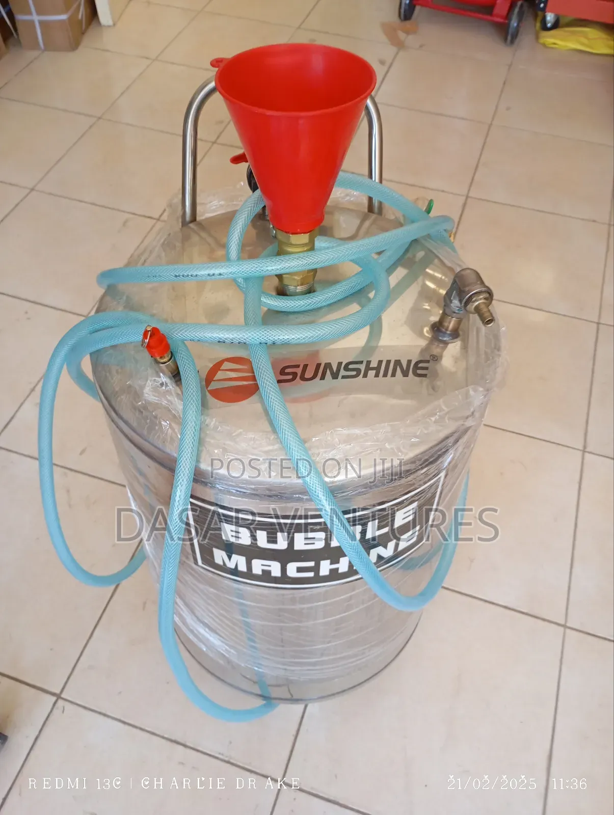 Stainless Foam Tank 80l