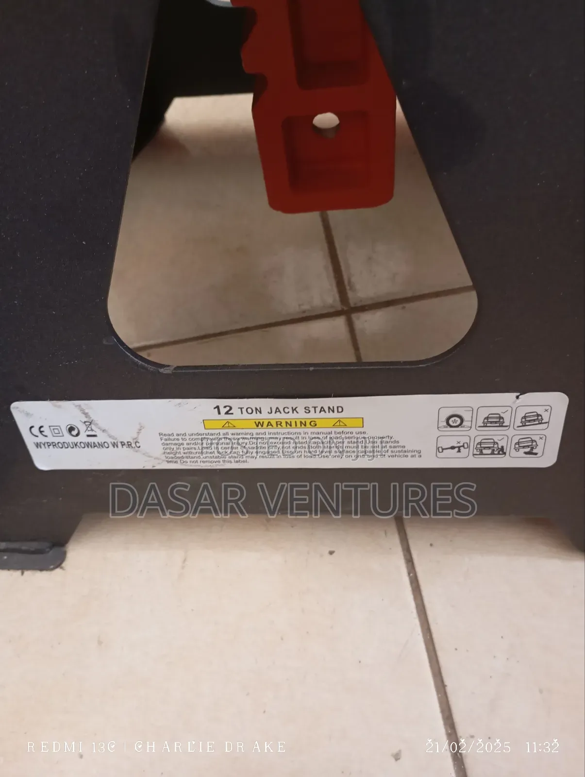 Safety Stand Jack 12T