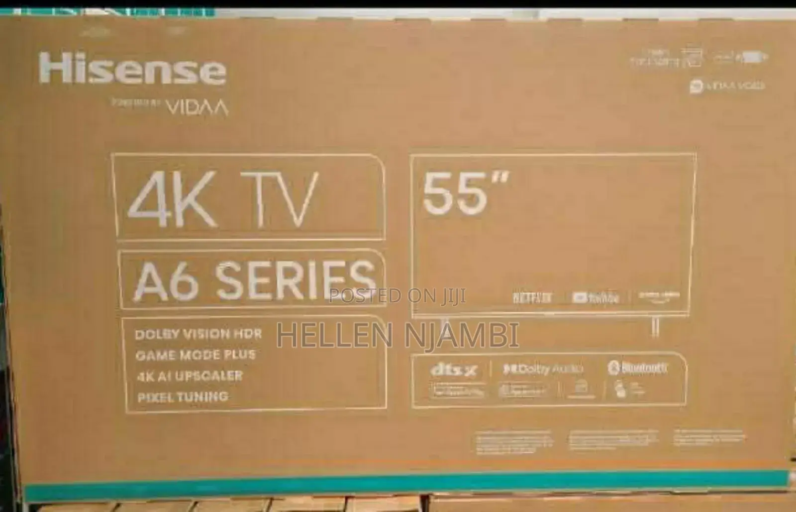 Hisense 55′′ Inch Qled Smart Tv