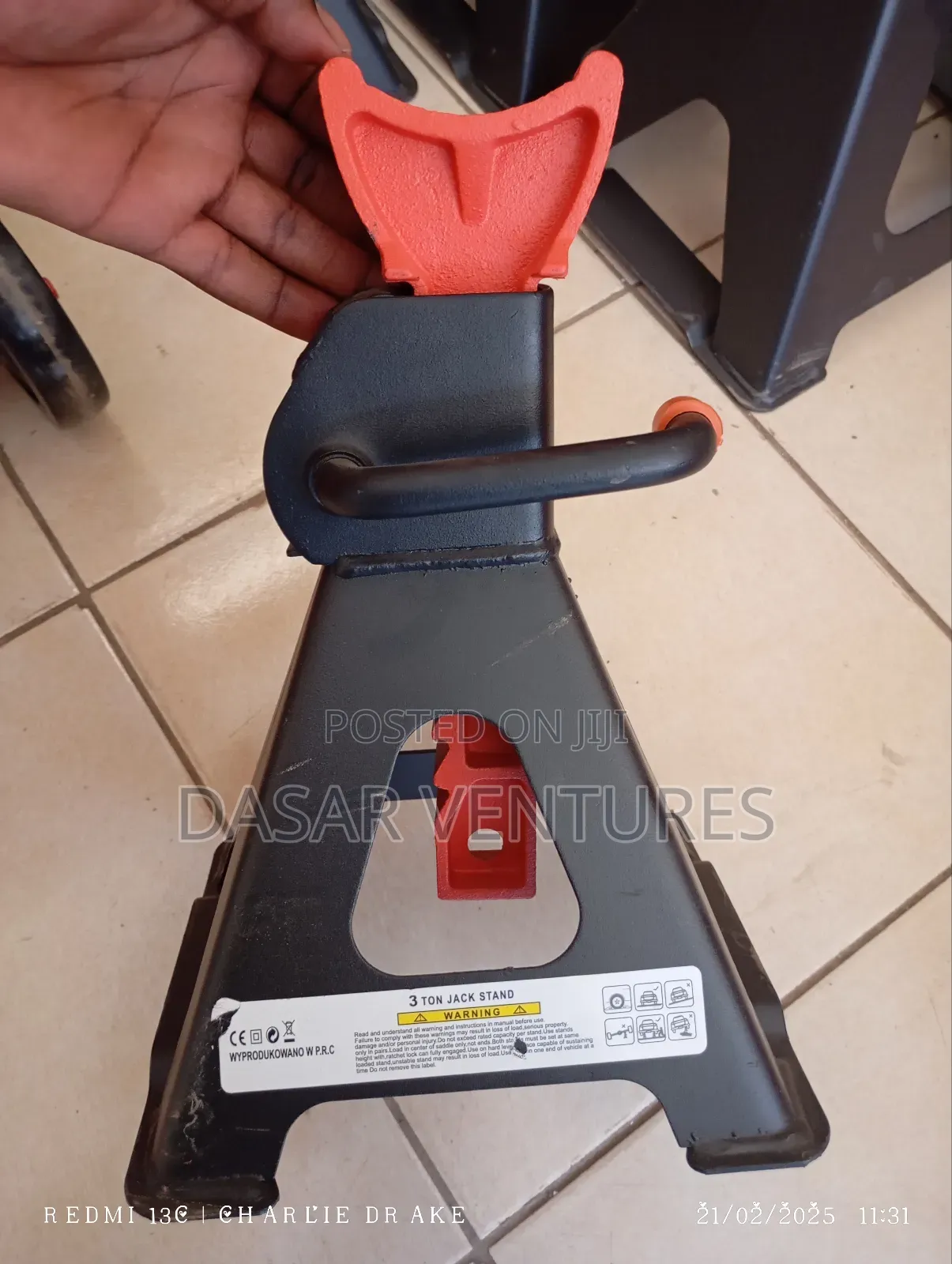 Safety Stand Jack 3 Tonne