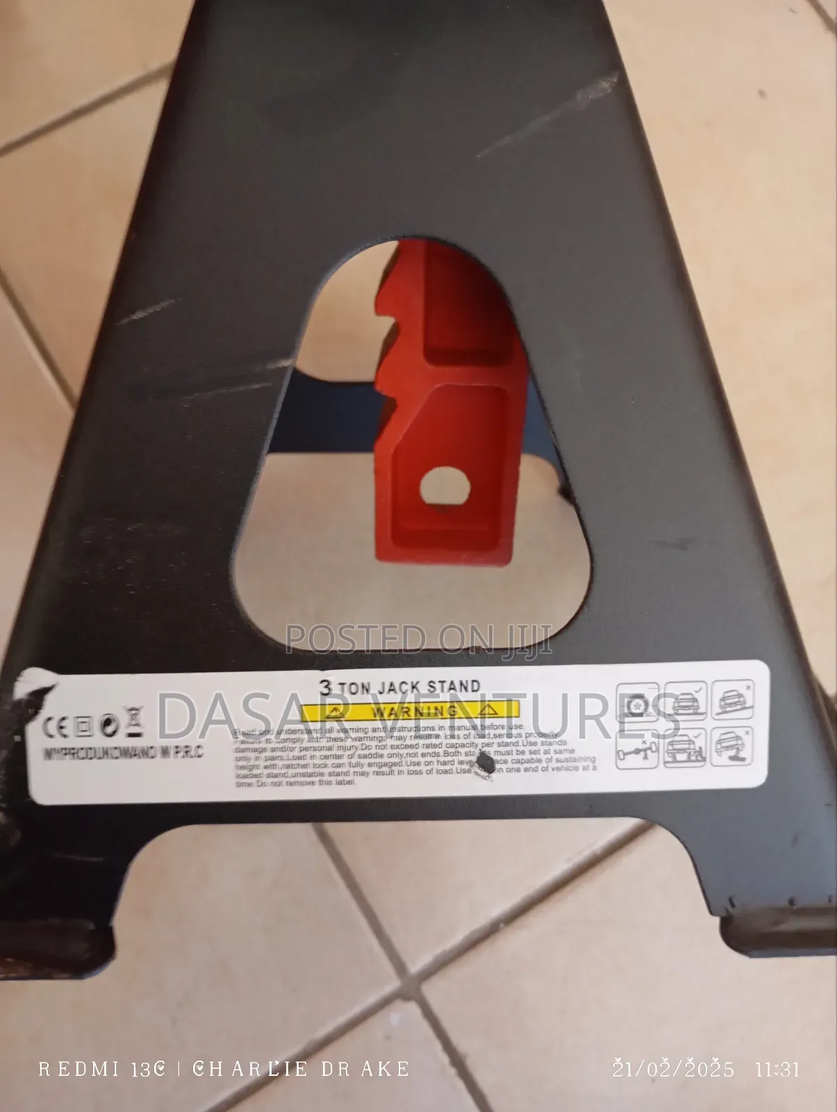 Safety Stand Jack 3 Tonne