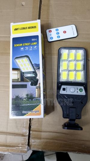 Solar Charging Sensor Street Lamp - main view
