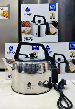 Sleek, Safe, and Fast: The Nunix 5.7L Electric Kettle