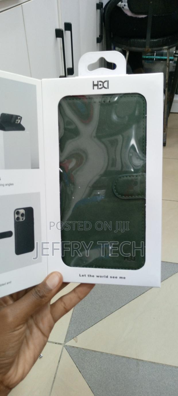 iPhone 14 Pro Max Multi-Function Leather Flip Case-Green - thumbnail 3