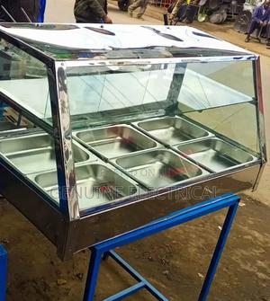 Food Warmer With Glass Display Ss - thumbnail 2