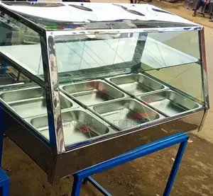 Stainless Steel Chips Warmer Display Machine