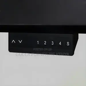 Office Tables: Wood Top Office 140cm Standing Desk Converter