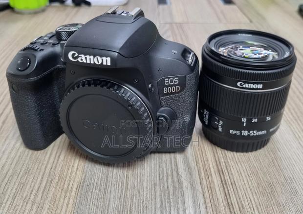 Canon Eos 800d With Ef-S 18-55mm 1:4-5.6 Is STM Lens - main view